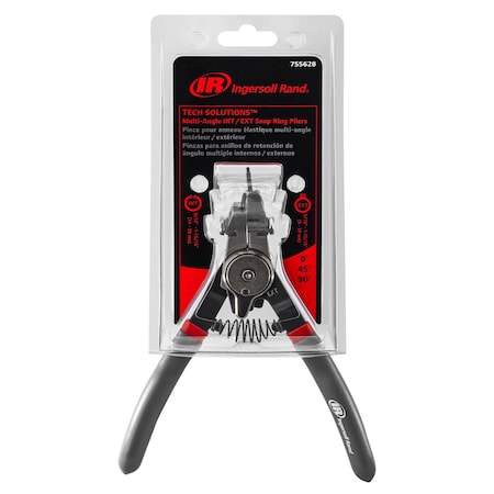 Ingersoll-Rand Multi-Angle Int/Ext Snap Ring Pliers 755628